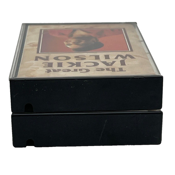 The Great Jackie Wilson-1989 Two Cassette Lot Teledisc USA MTD 17 Funk Blues - Picture 7 of 9